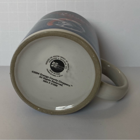 Orange County Choppers Mug Motorcycle American Custom Steel Chrome EUC - Picture 11 of 14